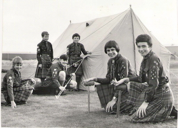 Scottish Camping competition Winners 1983