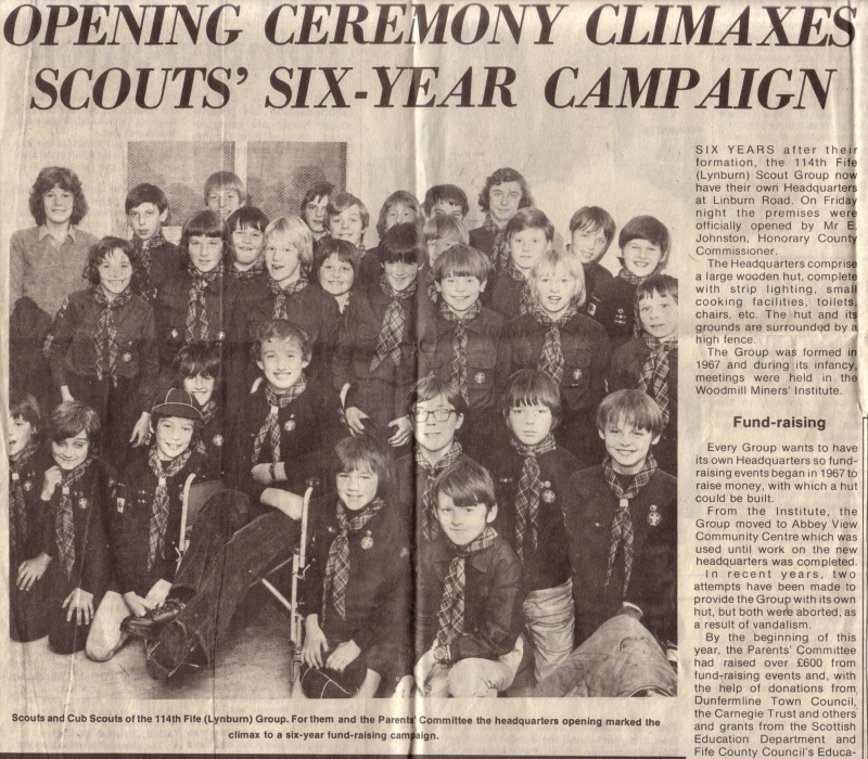 hall opening press 28th sept 1973